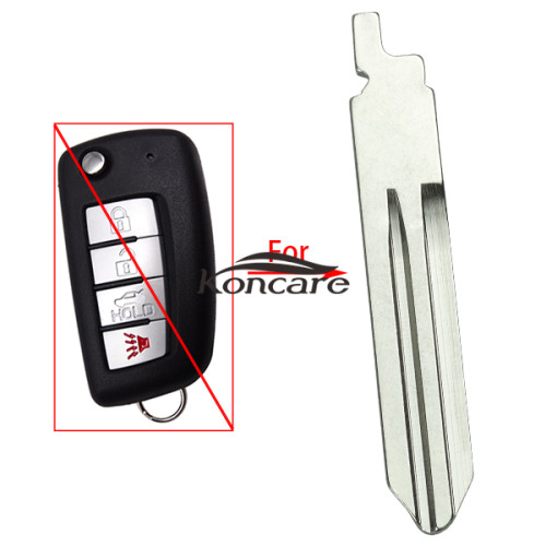 Nissan flip remote key blade 