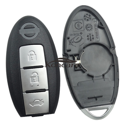 For Nissan 3 button remote key blank with blade 