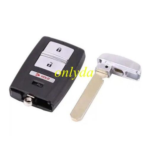 2+1 button Remote Key blank with blade