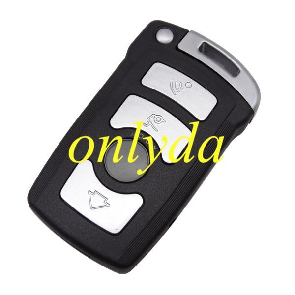 For Bmw 7 series key shell with emergency blade, 3 PARTS