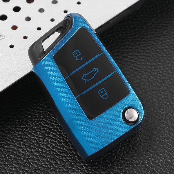 VW 3 button TPU protective key case please choose the color