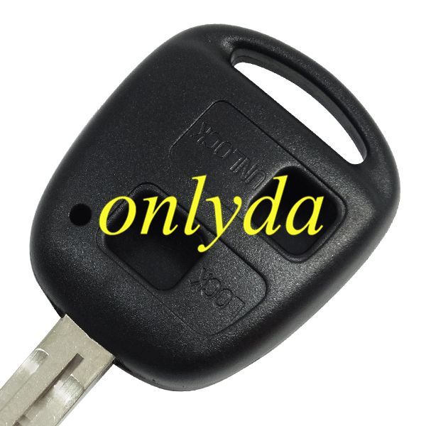 For Toyota 2-Button Remote key blank without -Toy43-SH2