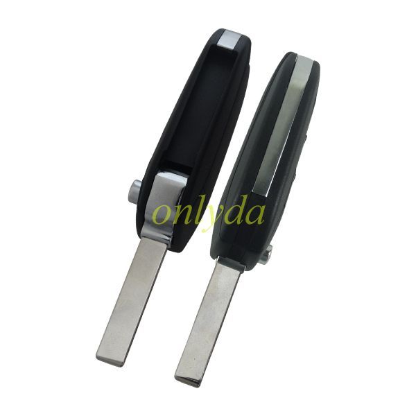 3 button flip remote key blank with HU83 blade for 508