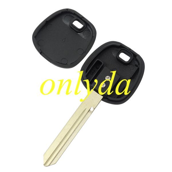 For Toyota transponder key blank with toy47 blade can put TPX long chip part