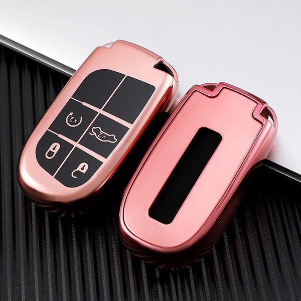 Jeep, free light, dodge, coolway 4 button TPU protective key case , please choose the color