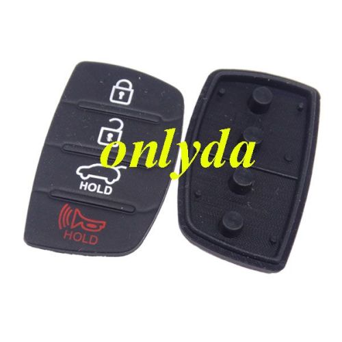 For hyundai 3+1 button flip key pad