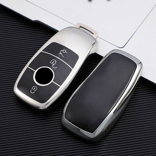Benz 3button TPU protective key case,please choose the color