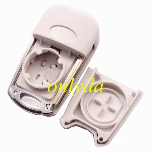 for hyun 3 button flip remote key shell white color