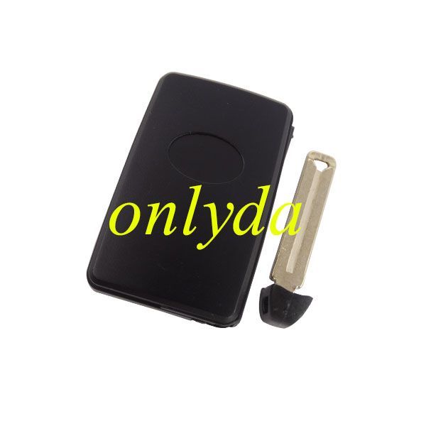 For Toyota 3 button remote key shell , the blade with two side groove (black)