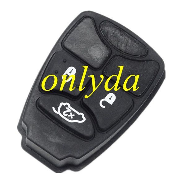 For Chrysler remote key 3 button pad