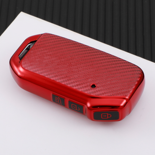 KIA 3 button TPU protective key case,please choose the color