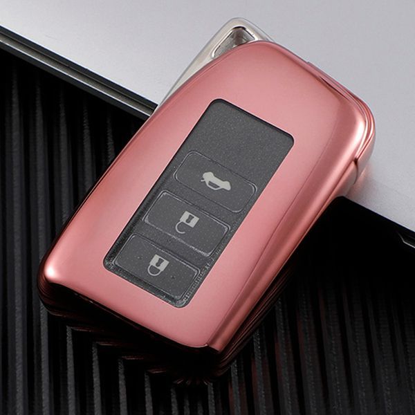 for Lexus TPU protective key case black or red color, please choose