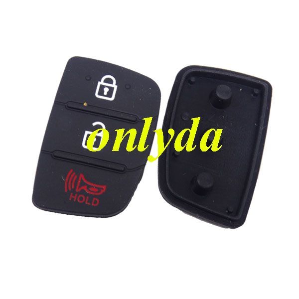 For hyundai 2+1 button flip key pad