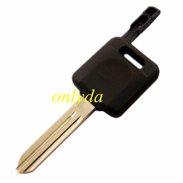 transponder Key blank, with TPX long chip and Carbon chip part