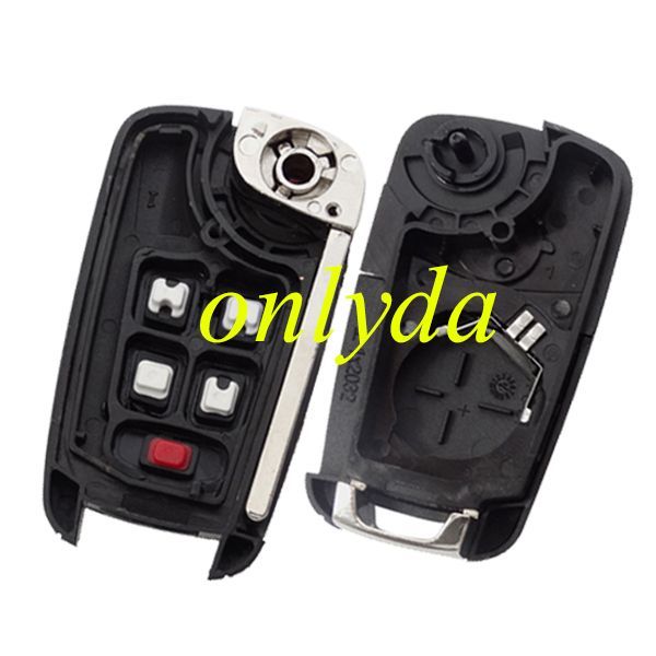 For Opel 5 button remote key blank