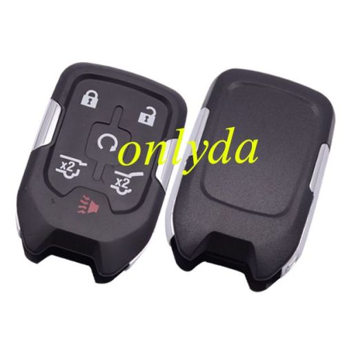 For Chevrolet 5+1 button remote key shell