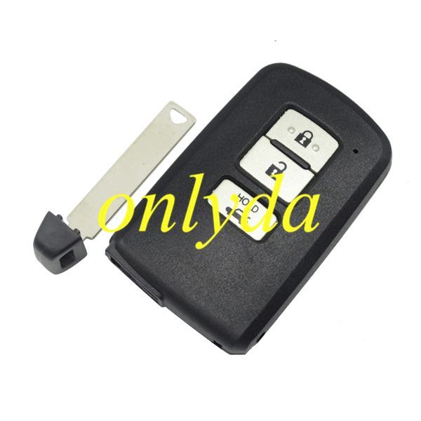 For Toyota 3 button remote key shell ,the button is square and white