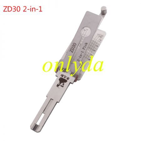 ZD30 motorcycle Lishi 2 in 1 tool