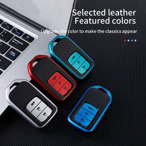 Honda 3 button TPU protective key case,please choose the color