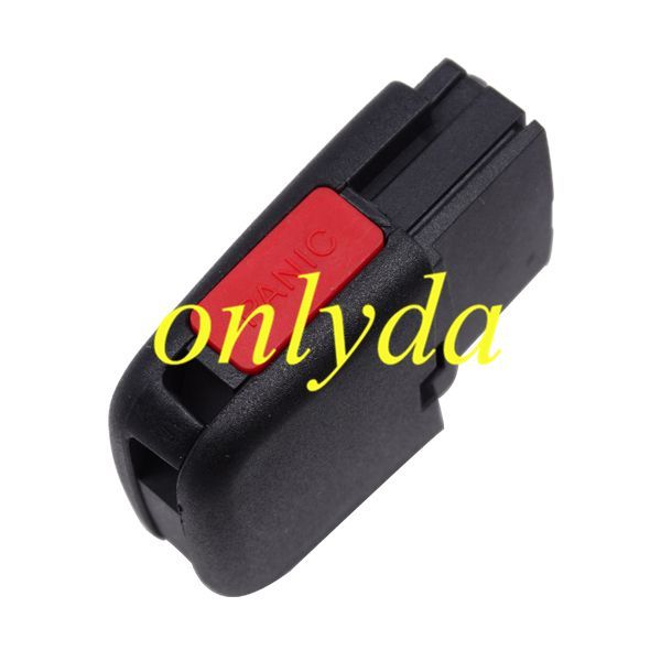 For Audi Small battery 3+1 button remote key blank part with panic 1616 model