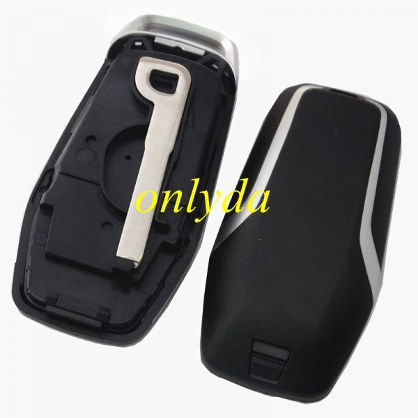 4 button remote key shell with key blade