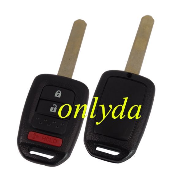 For Honda 2+1 button key blank