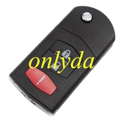 For Mazda 2+1 button remote key case