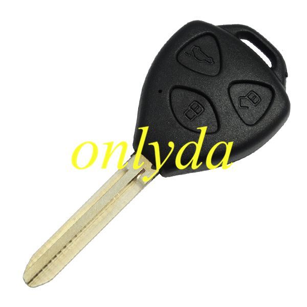 For toyota 3 button key shell (with )