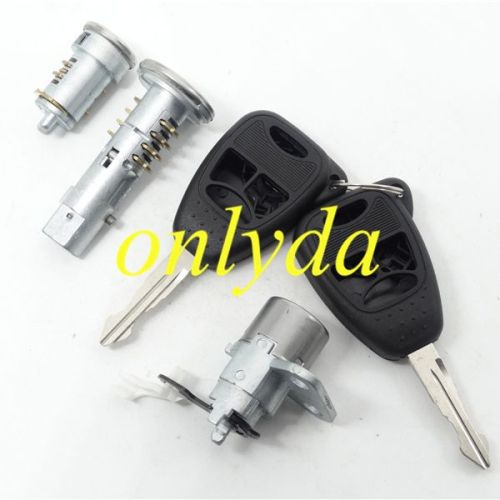For Chrysler full set lock(ignition lock and left door lock and right door lock)