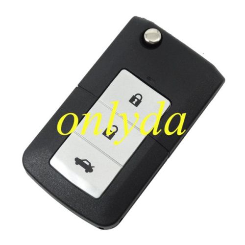For Toyota 3 button flip remote key shell