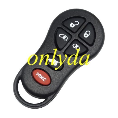 For chrysler 6 button remote key shell