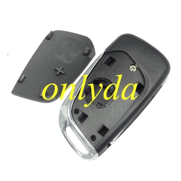 modified For Citroen replacement key shell with 3 button with VA2T blade