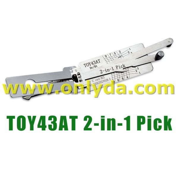 Lishi TOY43AT 2 in 1 tool for Camry