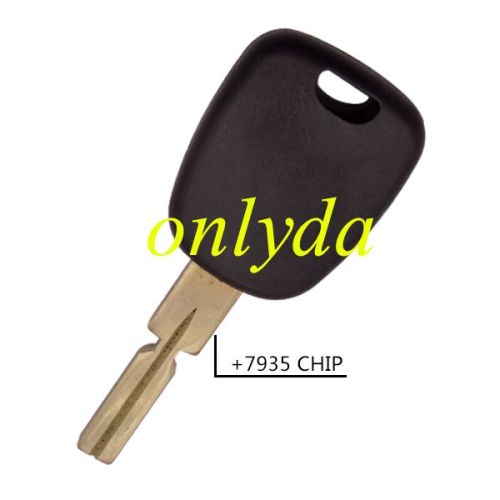 For BMW transponder key with 4 track blade with 7935 chip inside