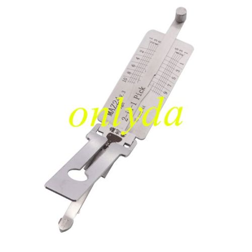 For Mazda MAZ24A Lishi 2 in 1 tool only for ignition lock