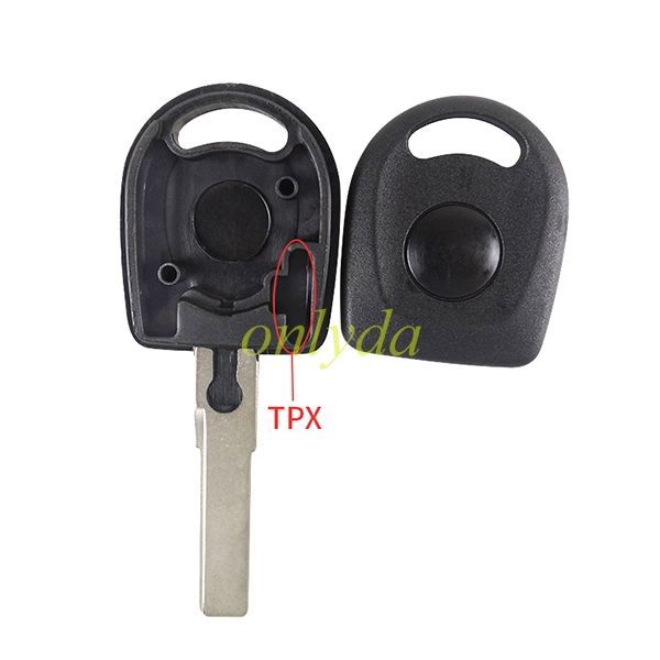 Volkswagen VW transponder key with ID48 long chip