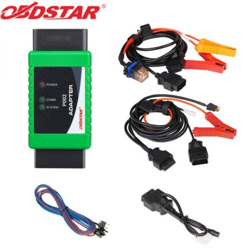 OBDSTAR P002 Adapter Full Package for TOYOTA 8A Cable for Ford All Key Lost Cable for Bosch ECU Flash Cable