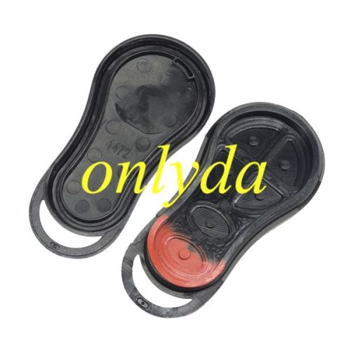 For chrysler 6 button remote key shell