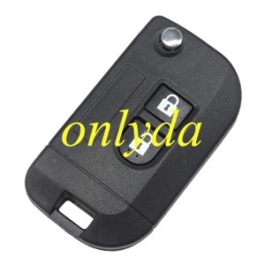 Nissan 2 button remote modified flip key blank