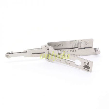 BYD01R lishi 2 in 1 decode and lockpick