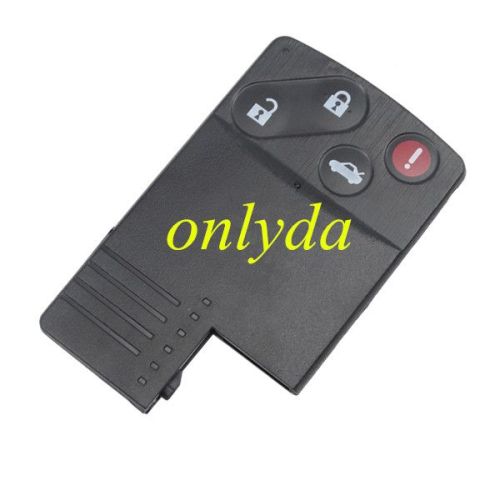 For Mazda 3+1 button key blank