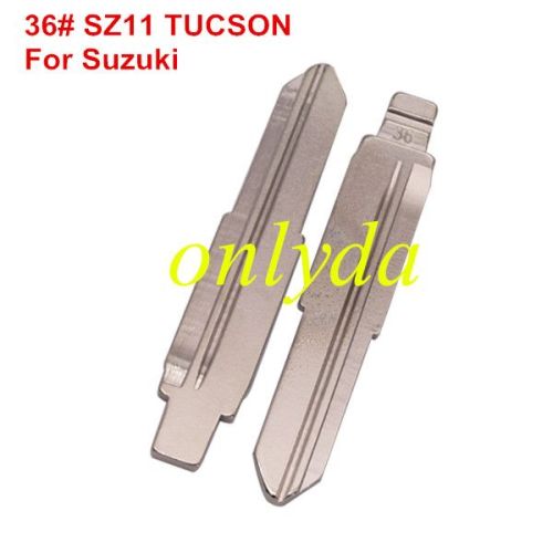 KEYDIY brand key blade TUCSON 36# SZ11 For Suzuki