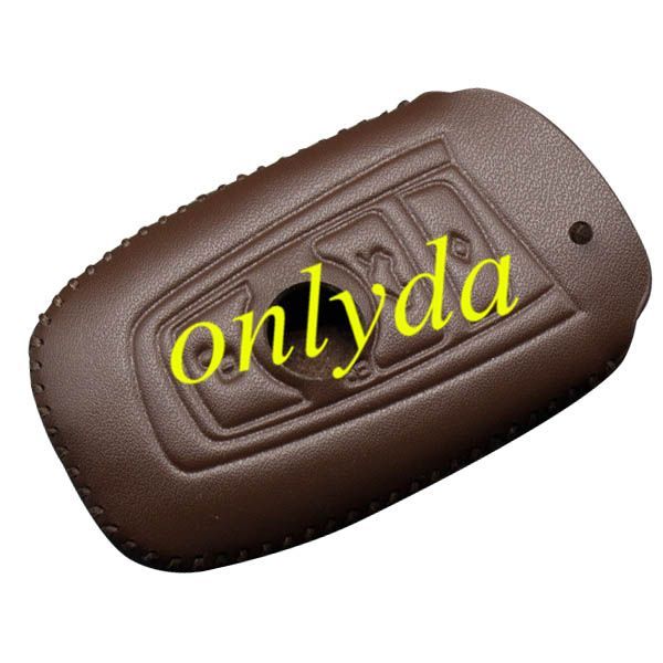 For BMW 3 button key leather case used for 1series 3series, 5series, 7series, Z4 X1 X6 X3 X4 M3 M5 M6