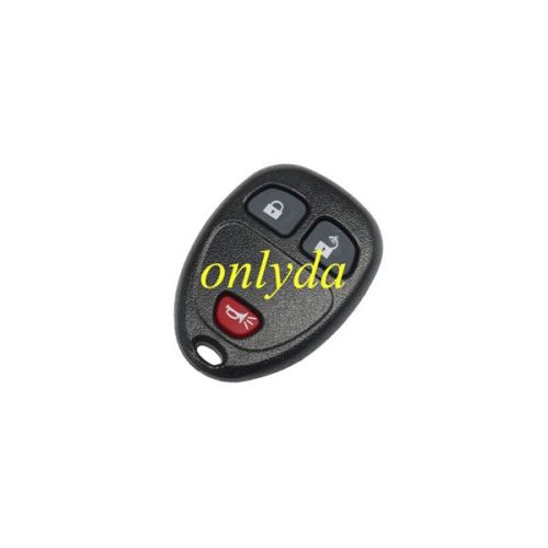 Free shipping For GM 2+1 button remote key blank without battery part