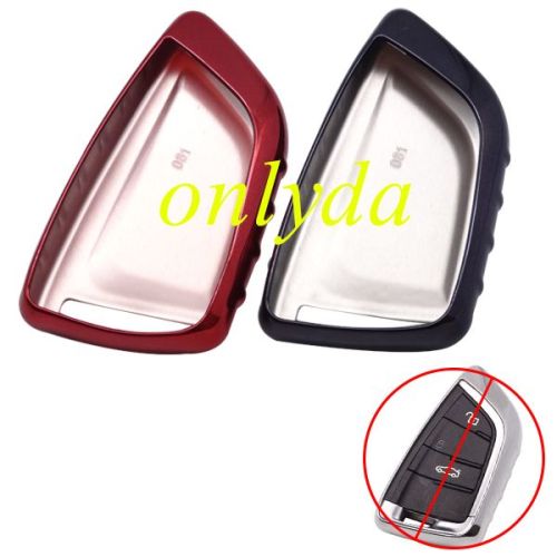 for BMW TPU protective key case black or red color, please choose
