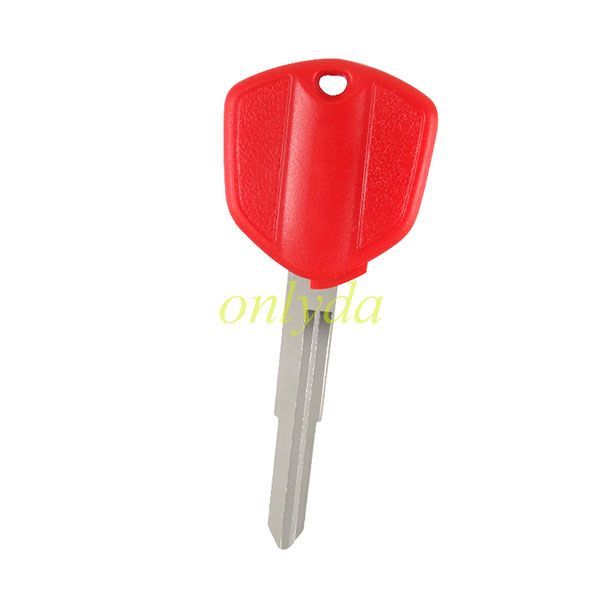 For Honda-Motor bike key blank with left blade (red)