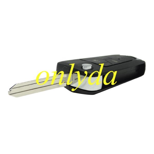 For Modified 3 buttons folding remote key blank (Toyota style )