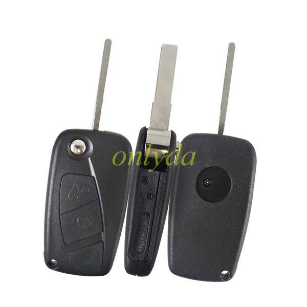 2 button remote key blank black color