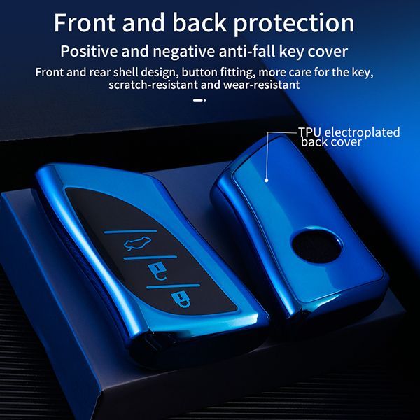 Lexus 3 button TPU protective key case please choose the color