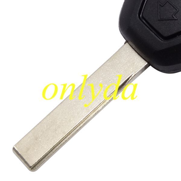 For BMW 3 button remote blank with 2 track (high quality)